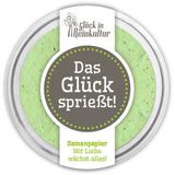 Glück in Reinkultur - Das Glück spriesst