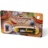 Flaschenöffner Grillkönig