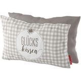 Kissen Glückskissen Edelweiss