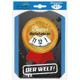Parkscheibe Bester Autofahrer der Welt