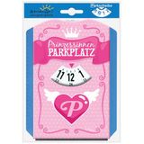 Parkscheibe Prinzessinnen Parkplatz