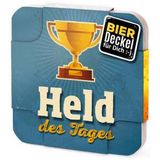 Bierdeckel Held des Tages 6 Stk.