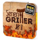 Bierdeckel Serien-Griller 6 Stk.