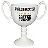 Pokal-Tasse World's Greatest Coffee Junkie
