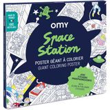 Omy Ausmalposter Space Station 70cm x 100cm
