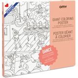 Omy Ausmalposter Dance 70cm x 100cm