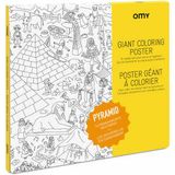 Omy Ausmalposter Pyramide 70cm x 100cm