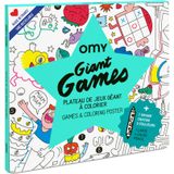 Omy Ausmalposter Games 70cm x 100cm inkl. Farbstift