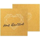 Servietten Von Herzen 20 Stück