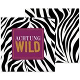 Servietten Achtung Wild 20 Stück