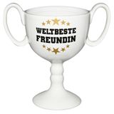 Pokal-Tasse Weltbeste Freundin