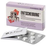Entscheidung sofort Tabletten/Lutschbonbons