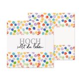 Servietten Hoch sollst du leben 20 Stück