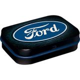 Nostalgic Art - Ford Logo Blue Shine Mint Box 15g