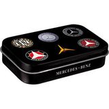 Nostalgic Art - Mercedes Logo Evolution Mint Box XL 40g