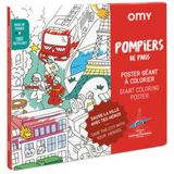 Omy Ausmalposter Feuerwehr 70cm x 100cm