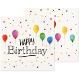Servietten Happy Birthday 20 Stück
