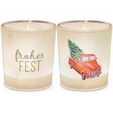 Teelicht - Frohes Fest 1 Stück