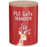 Vorratsdose Mit Liebe gebacken
