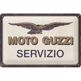 Nostalgic Art - Moto Guzzi Schild Retro