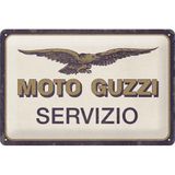 Nostalgic Art - Moto Guzzi Schild Retro