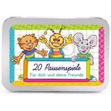 20 Pausenspiele in Metallbox