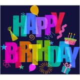 Geschenkkarte: Happy Birthday