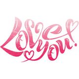Geschenkkarte: Love you
