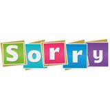 Geschenkkarte: Sorry
