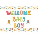 Geschenkkarte: Welcome Baby Boy