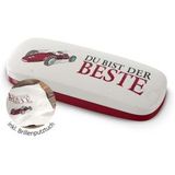 Brillenetui inkl. Microfaser-Putztuch Du bist der Beste