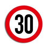 Verkehrstafel 30 Geburtstag