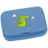 Lunchbox Krokodil blau