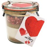 Löbke Backmischung Erdbeer-Schoko-Kuchen mit Herz 350g