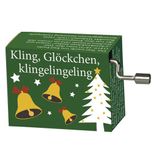 Handkurbel Musikdose Kling Glöckchen