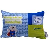 Geschenkkissen Glückshelden - Sei mutig wild und wunderbar