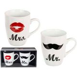 Mr & Mrs Tassen Set