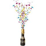 Konfettikanone Multicolor Flasche 16cm