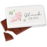 Schokoladentafel Glück für dich 40g