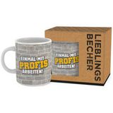 Tasse Einmal mit Profis 250ml