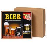 Bier-Buch mit Socken Geschenkbox