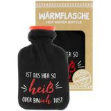 Wärmeflasche Ist das hier so heiss
