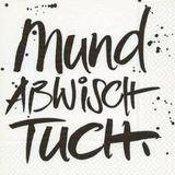 Mundabwischtuch Servietten 20 Stück