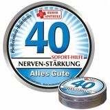 Pfefferminzbonbons zum Geburtstag 40