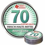 Pfefferminzbonbons zum Geburtstag 70