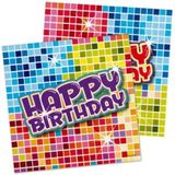 Servietten Happy Birthday 16 Stück