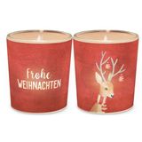 Teelicht - Frohe Weihnachten Rentier 1 Stück