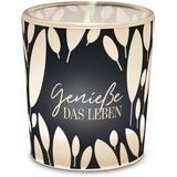 Teelicht Geniesse das Leben