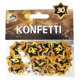 Tischkonfetti Gold 30 Geburtstag 14g