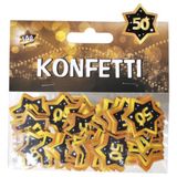 Tischkonfetti Gold 50 Geburtstag 14g
